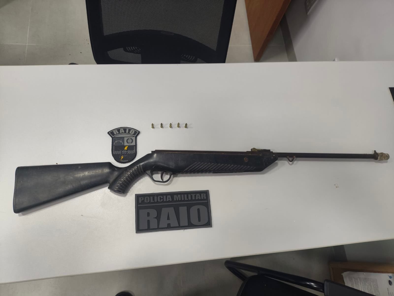 Raio prende homem por porte ilegal de arma de fogo em Guarantã do Norte