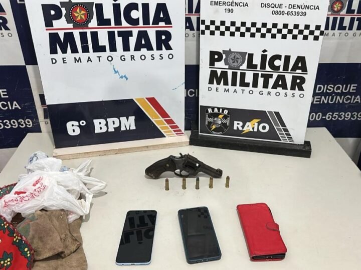 Adolescente é apreendido por tentativa de homicídio e trio é detido com arma de fogo