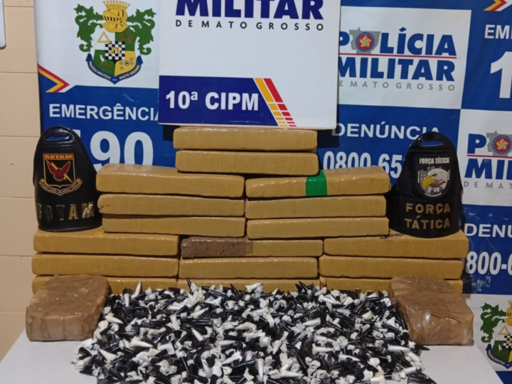 Carga de drogas é interceptada e suspeito acaba preso durante operação policial
