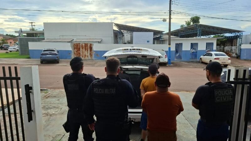 Ação conjunta prende cinco suspeitos por cárcere e agressões ligadas à facção