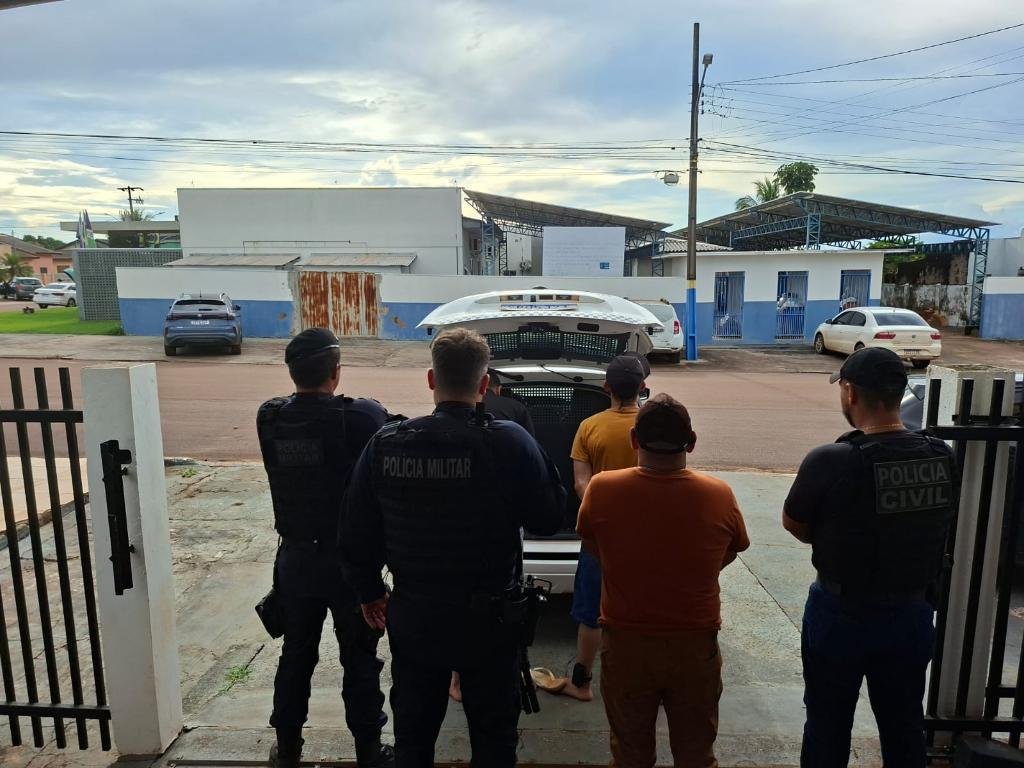 Ação conjunta prende cinco suspeitos por cárcere e agressões ligadas à facção