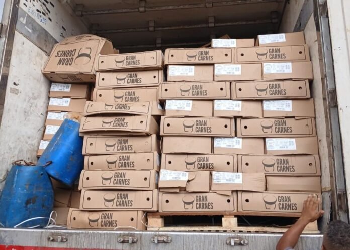 Carga de carne roubada avaliada em quase R$ 1 milhão é recuperada pela Polícia Civil em MT