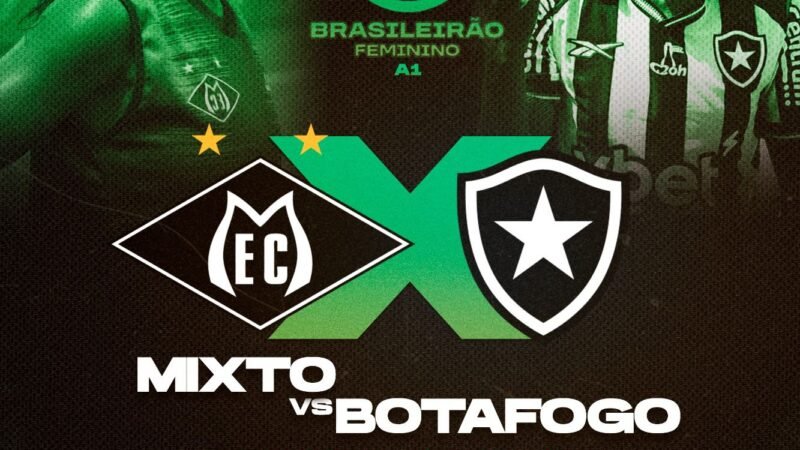 Duelo no Dutrinha: Mixto recebe o Botafogo pela 4ª rodada do Brasileirão Feminino A1