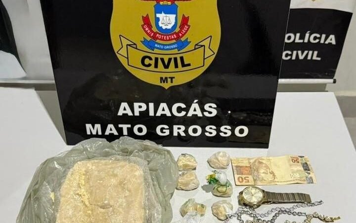 Flagrante: suspeita é detida com cocaína escondida no corpo em cidade do norte de MT