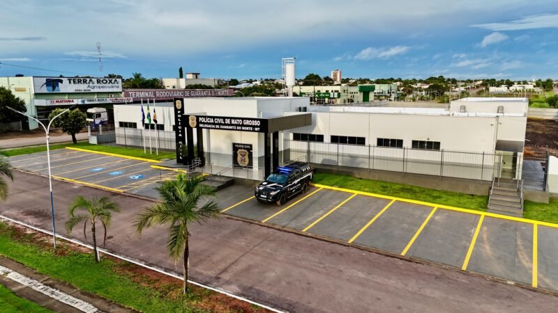 Avanço na segurança: nova sede da Polícia Civil eleva qualidade no atendimento à população de Guarantã do Norte