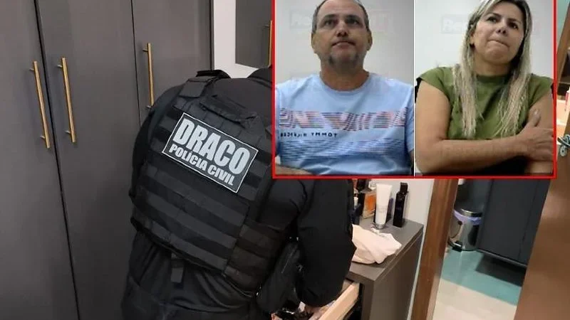 Justiça valida prisão de PM aposentado e esposa em investigação de facção