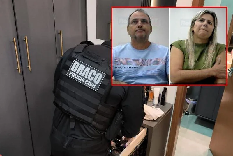 Justiça valida prisão de PM aposentado e esposa em investigação de facção