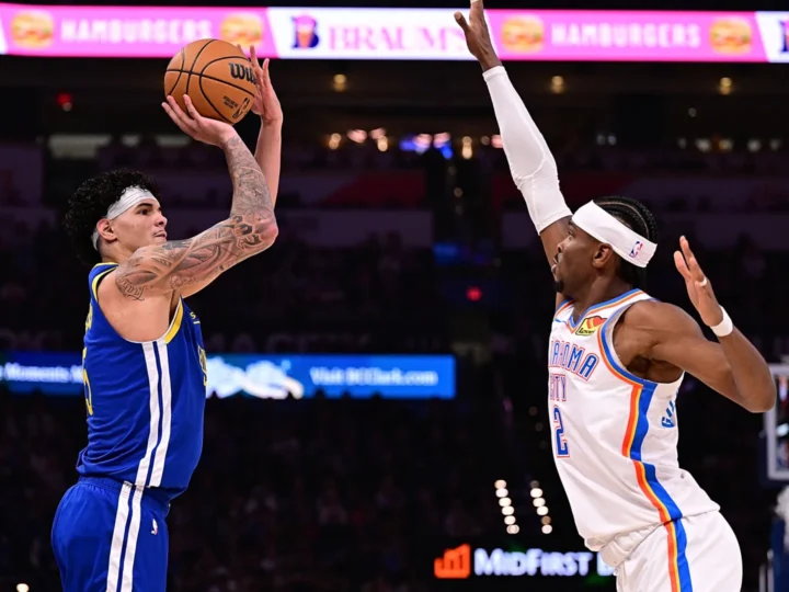 Gui Santos alcança 100 bolas de três na NBA em derrota dos Warriors para o Timberwolves