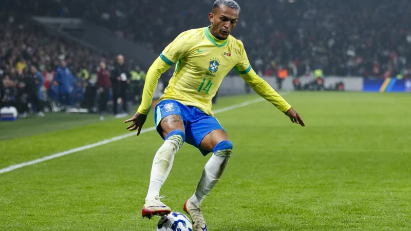 Raphinha e Wesley são cortados por lesão e não pegam a Croácia