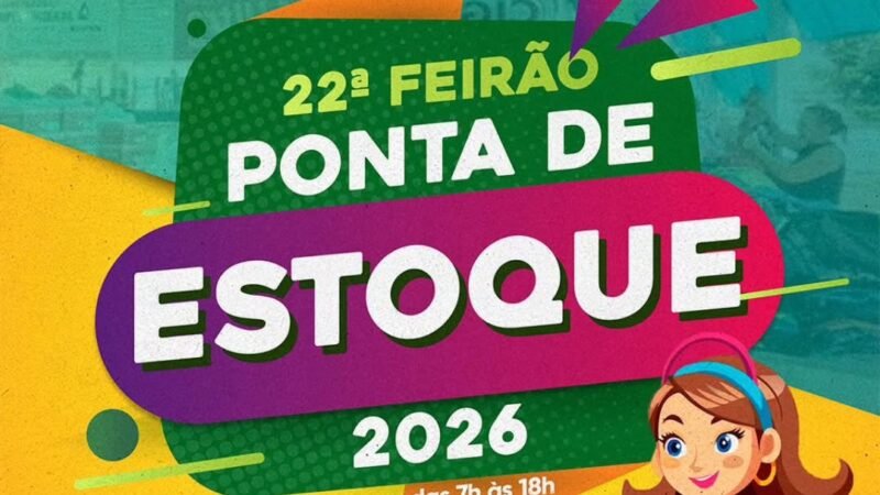 Vem aí o Feirão Ponta de Estoque da ACEG: um dia de preços baixos e chance de ganhar dinheiro