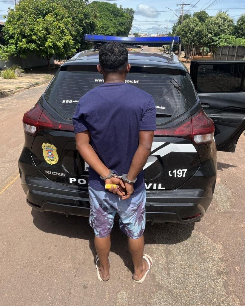 Foragido com várias passagens é capturado pela Polícia Civil em MT