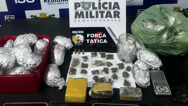 “Páscoa do crime” é frustrada: dupla é presa com drogas e ovos ligados a facção em MT