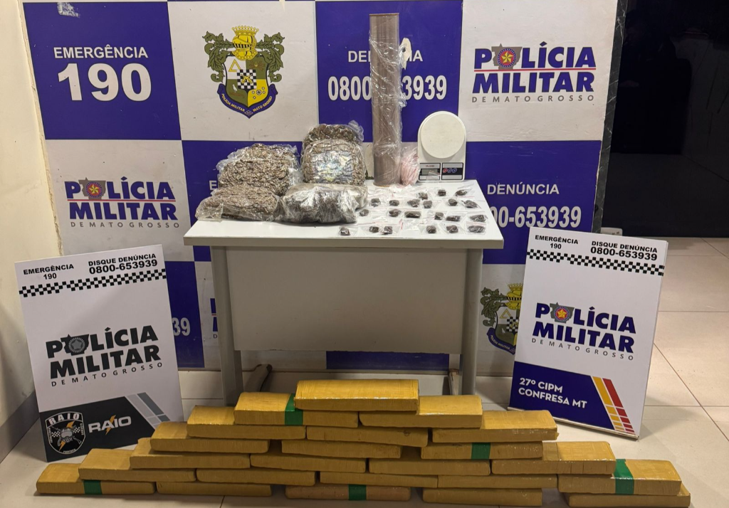 Denúncia leva polícia a desarticular esquema de tráfico e apreender grande quantidade de drogas