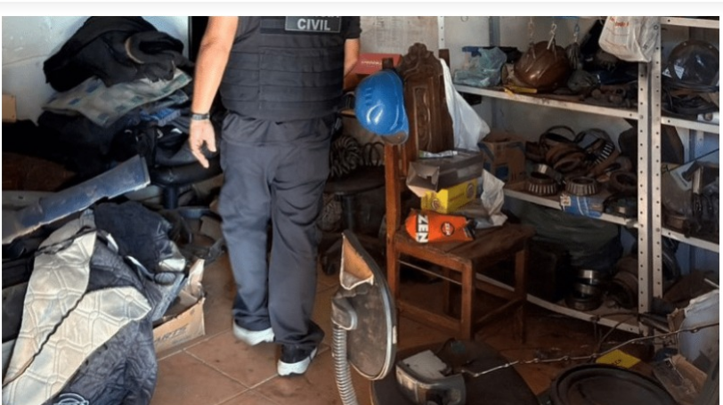 Polícia descobre esquema suspeito envolvendo veículos adulterados e faz operação em vários endereços