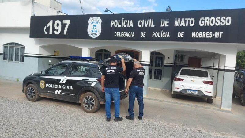  Suspeito de tentativa de homicídio com histórico criminal é preso em Nobres