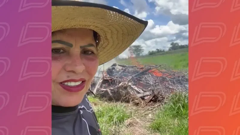  Vídeo mostra últimos momentos de mulher antes de ser encontrada morta em propriedade rural em MT