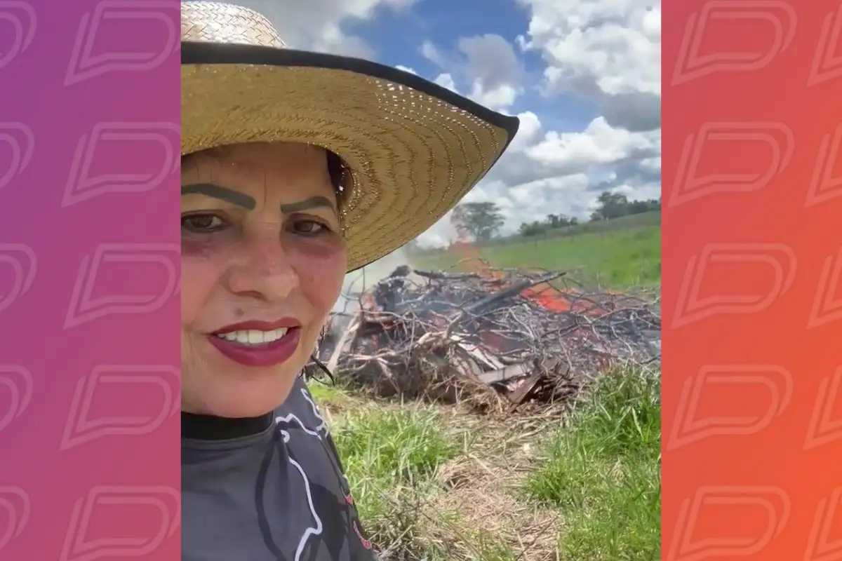  Vídeo mostra últimos momentos de mulher antes de ser encontrada morta em propriedade rural em MT