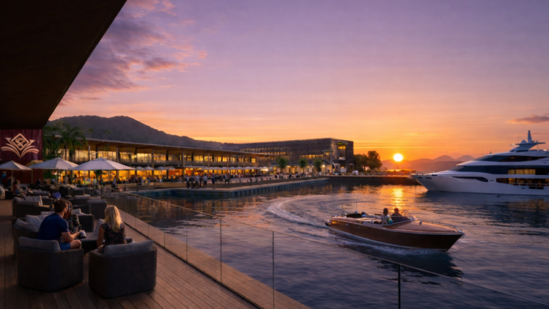 Complexo Náutico de Guaratuba marca nova era do litoral do PR com investimento de R$ 100 milhões