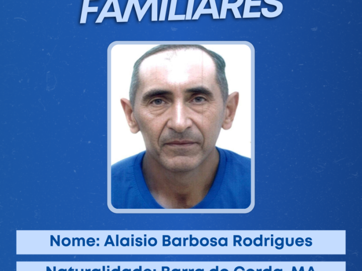 Politec faz apelo urgente para localizar familiares de homem encontrado morto