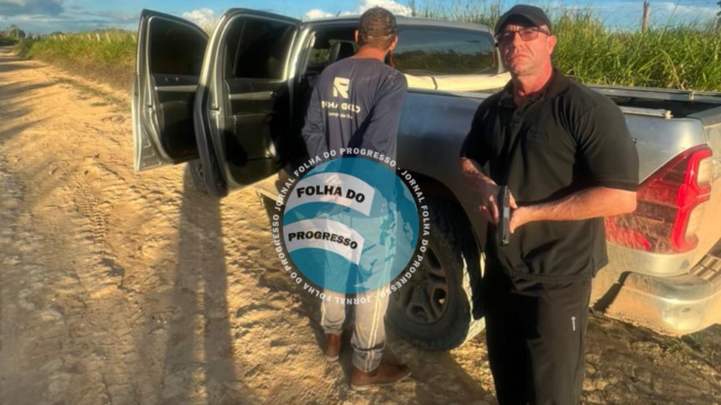 Foragido de Guarantã do Norte, acusado de crimes graves, é capturado após ação em área isolada no Pará