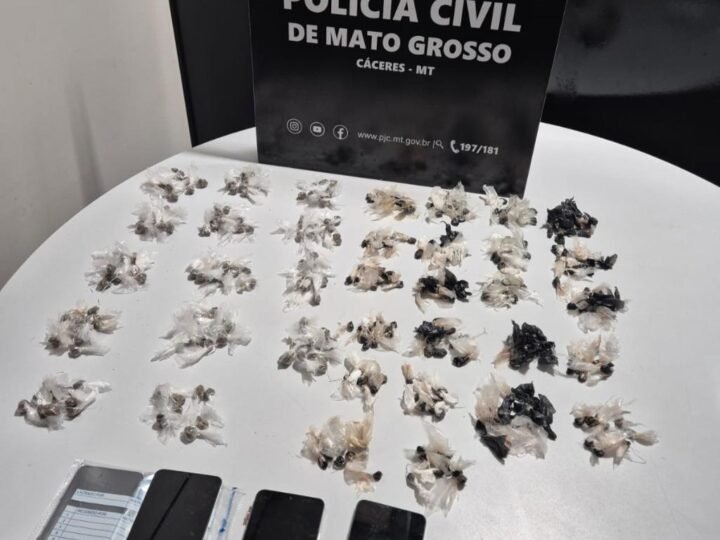 Facção comandava crimes de dentro de presídio em MT — operação corta comunicação e apreende drogas e celulares