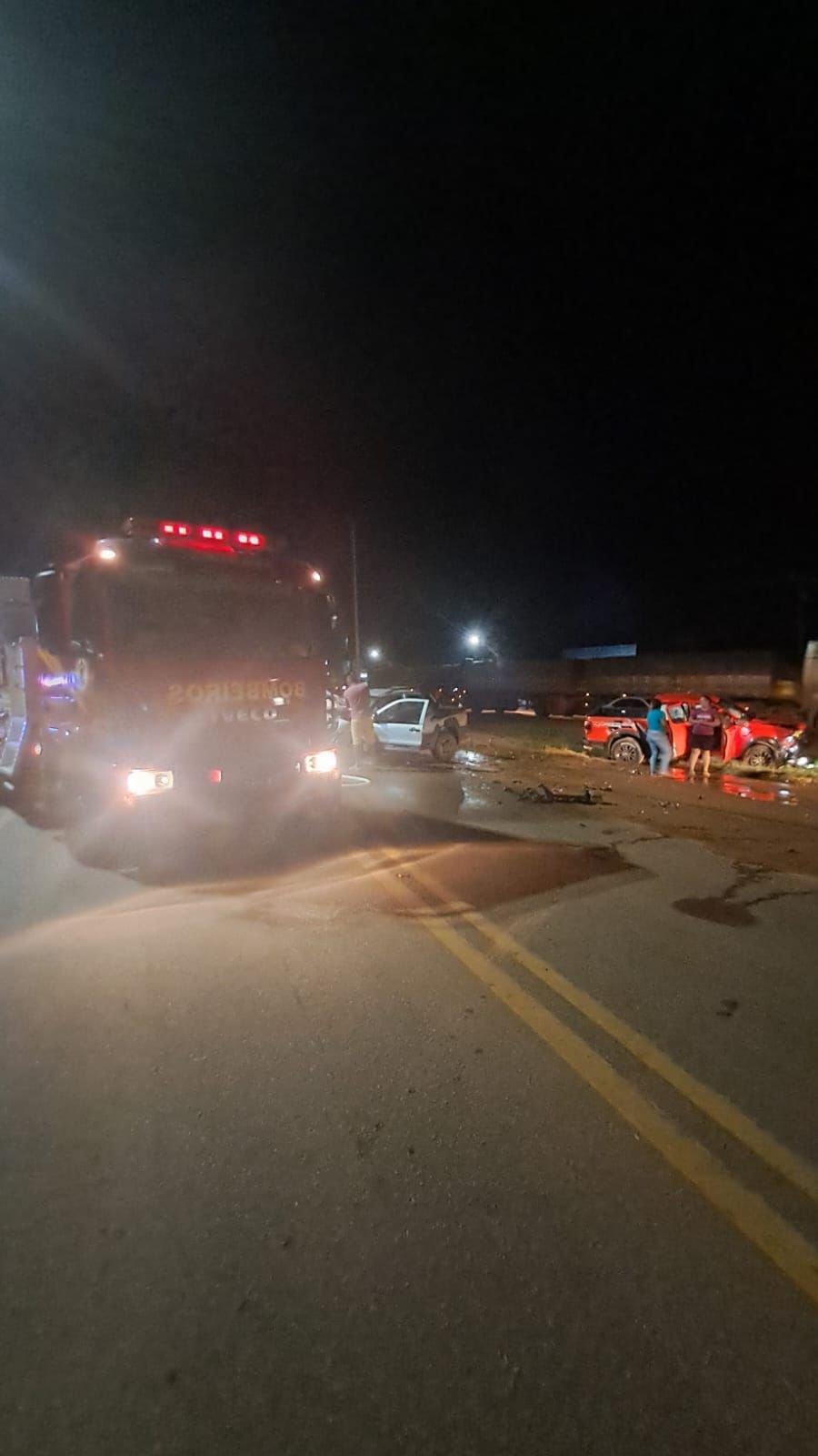 Colisão na BR-163 deixa vítima presa às ferragens e mobiliza resgate no norte de MT