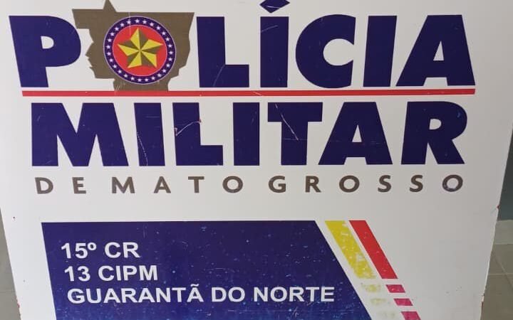 Disparos assustam moradores e homem de 42 anos é preso com arma e munições em Guarantã do Norte