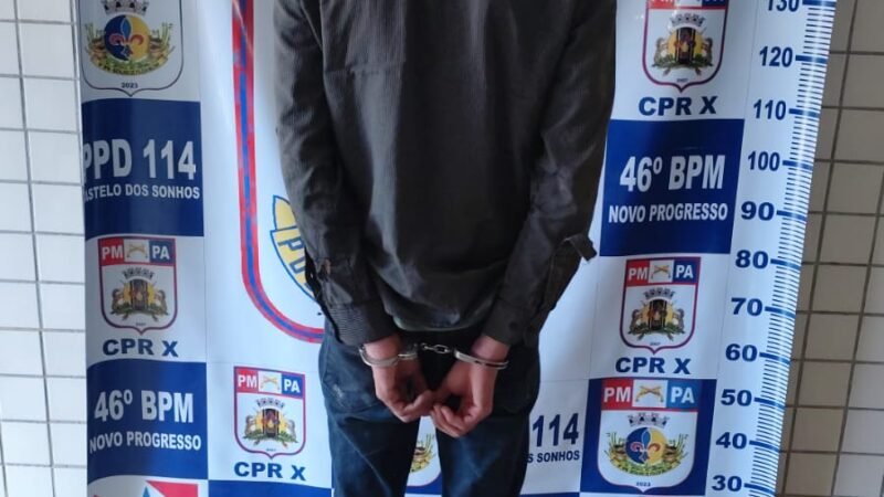 Suspeito é preso dentro de ônibus com celulares furtados e simulacro de arma 