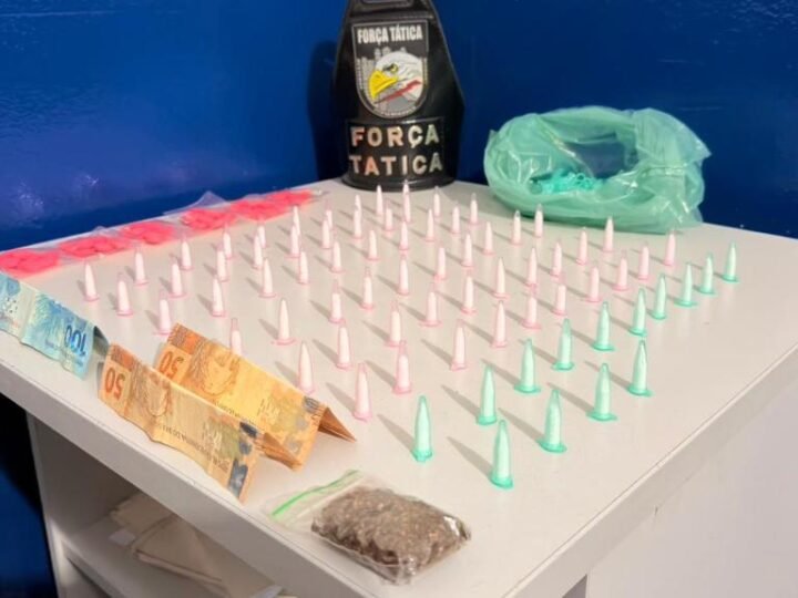 Adolescente ligado a facção é apreendido com mais de 130 porções de drogas em Mato Grosso