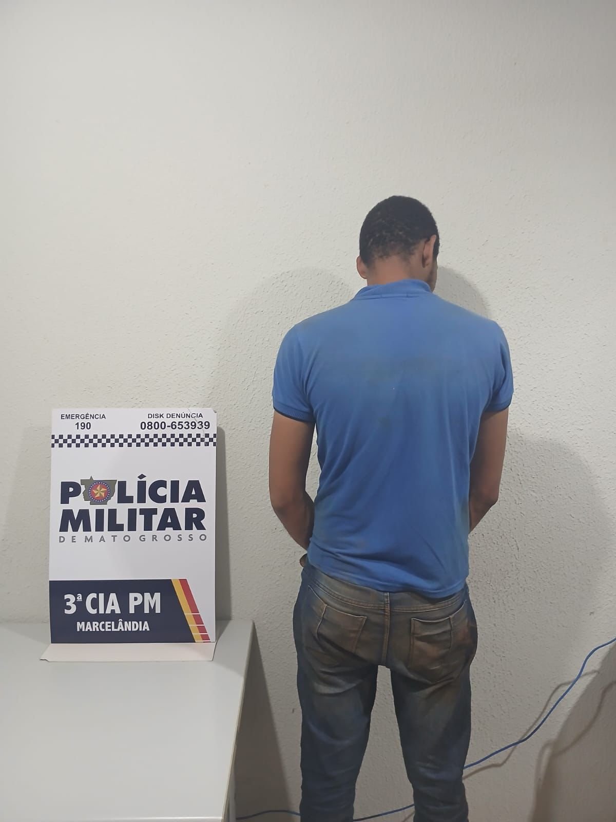 Foragido por homicídio qualificado é preso pela Polícia Militar em distrito de Marcelândia