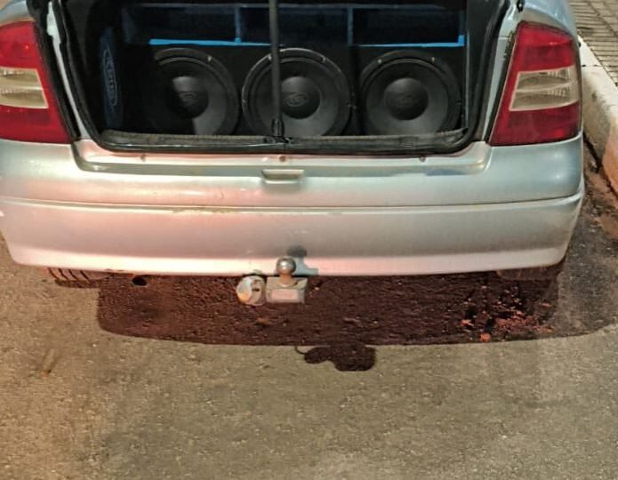 Som abusivo é interrompido em Matupá e PM reforça combate à perturbação do sossego