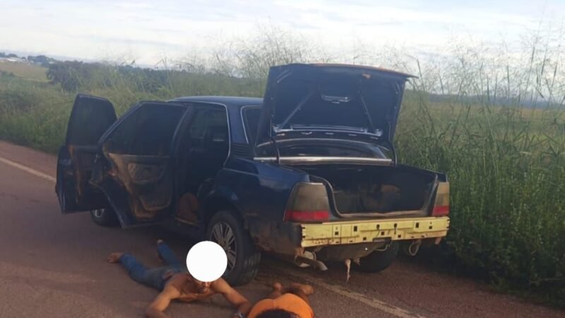 Ação rápida: polícia prende dupla após roubo com reféns em Terra Nova do Norte