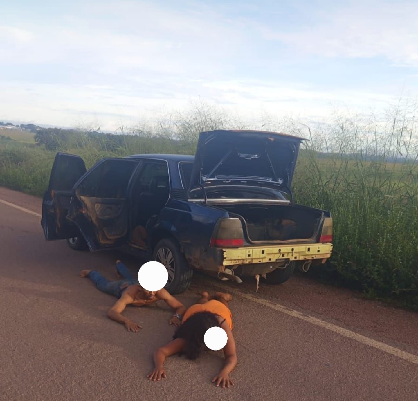 Ação rápida: polícia prende dupla após roubo com reféns em Terra Nova do Norte