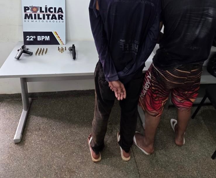 Plano de execuções é frustrado e dupla armada acaba presa após ação policial em União do Norte