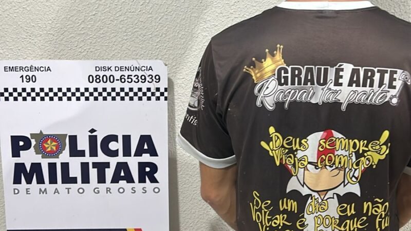 Gestante é ameaçada durante caso de violência doméstica e suspeito acaba preso em Marcelândia