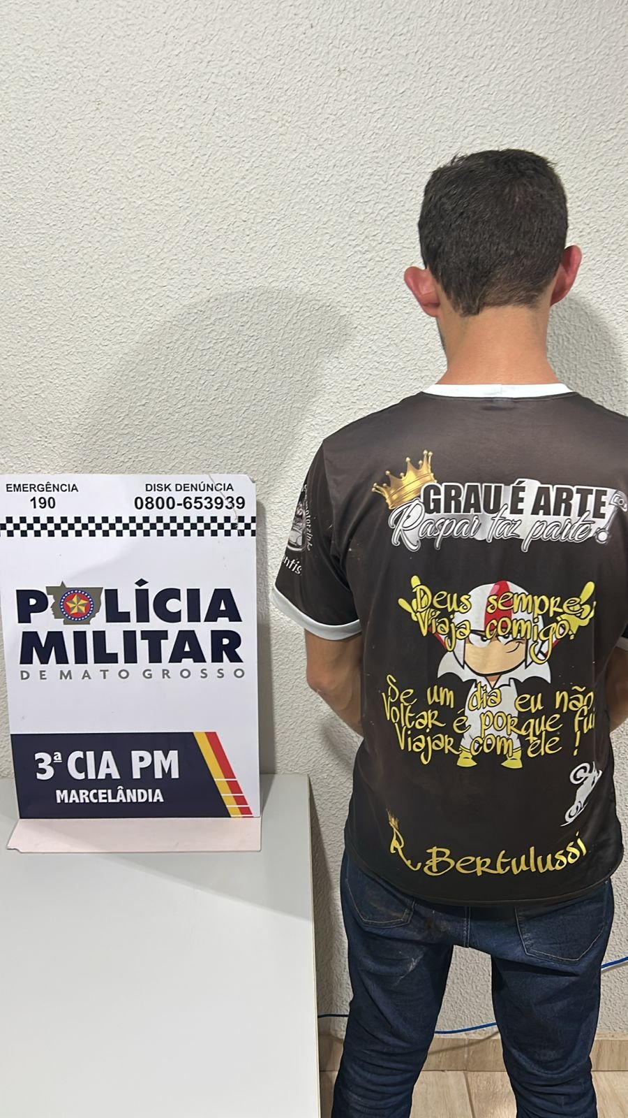 Gestante é ameaçada durante caso de violência doméstica e suspeito acaba preso em Marcelândia