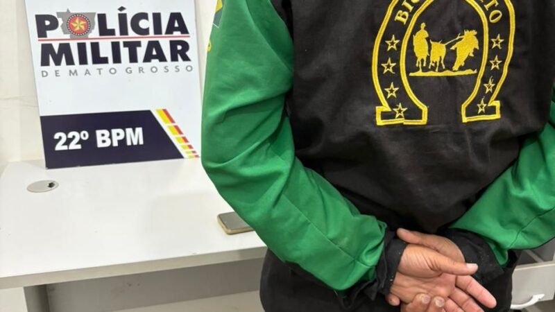 Homem é preso após descumprir medida protetiva e entrar na casa da ex-companheira em Peixoto de Azevedo