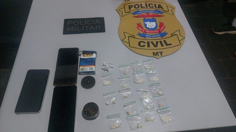 Ação conjunta desmantela ponto de tráfico e expõe uso de menor no crime em Itaúba