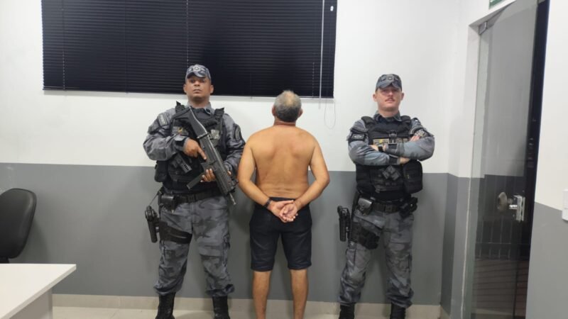 Foragido por crime grave é capturado em ação rápida do motopatrulhamento em Guarantã do Norte