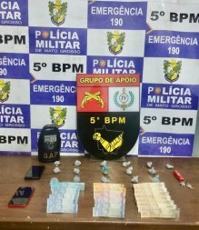 Traficante em fuga bate motocicleta contra viatura da PM e se dá mal em MT