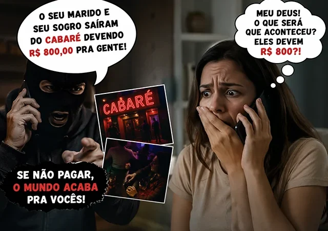Ligação falsa sobre ‘dívida em cabaré’ quase provoca confusão entre família em MT