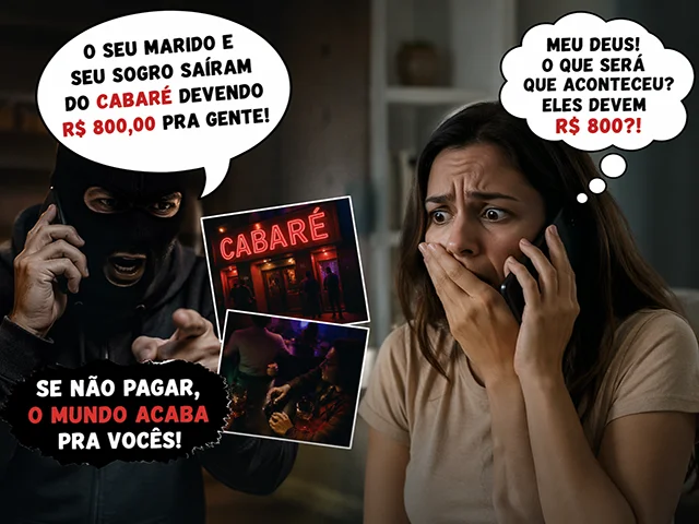 Ligação falsa sobre ‘dívida em cabaré’ quase provoca confusão entre família em MT