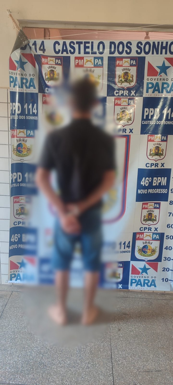 Foragido por homicídio em Guarantã do Norte é capturado durante abordagem em bar em Castelo dos Sonhos- PA