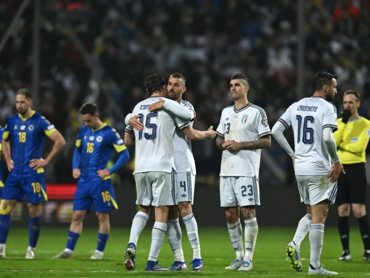 Itália perde para Bósnia e fica fora da Copa do Mundo