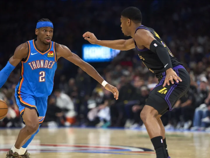 Lakers são atropelados pelo Thunder e Doncic deixa quadra chorando após lesão