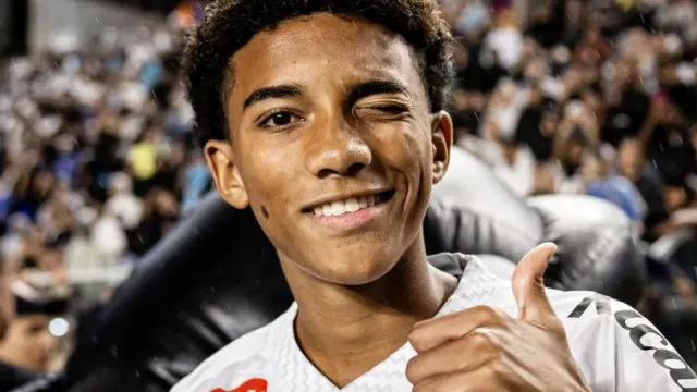 Jornal espanhol chama Robinho Jr. de ‘novo Neymar’ do Santos