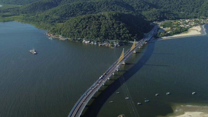 Ponte de Guaratuba é a primeira do país construída com concreto autoadensável