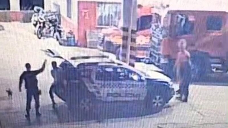 Homem invade quartel dos Bombeiros de madrugada e acaba detido em flagrante (Vídeo)