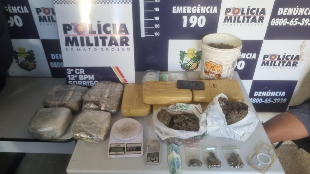Faccionado é preso com mais de 11 quilos de supermaconha após denúncia anônima