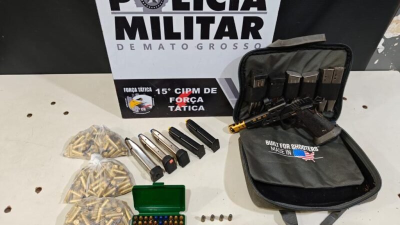 TIROTEIO NA CHÁCARA! Foragido abre fogo contra a polícia, foge para a mata e deixa para trás arsenal e mala de maconha